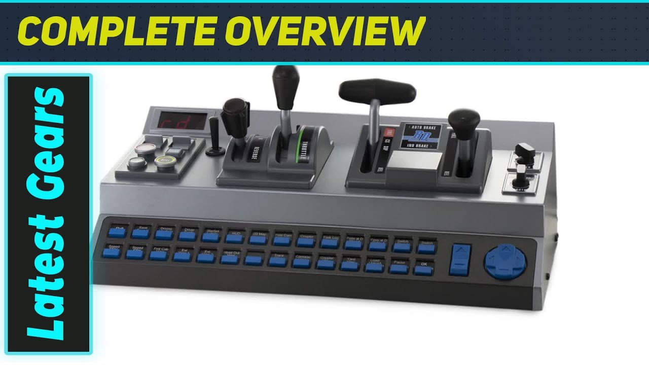 Кабина поезда RailDriver USB Desktop: лучший способ управления симуляцией поезда!