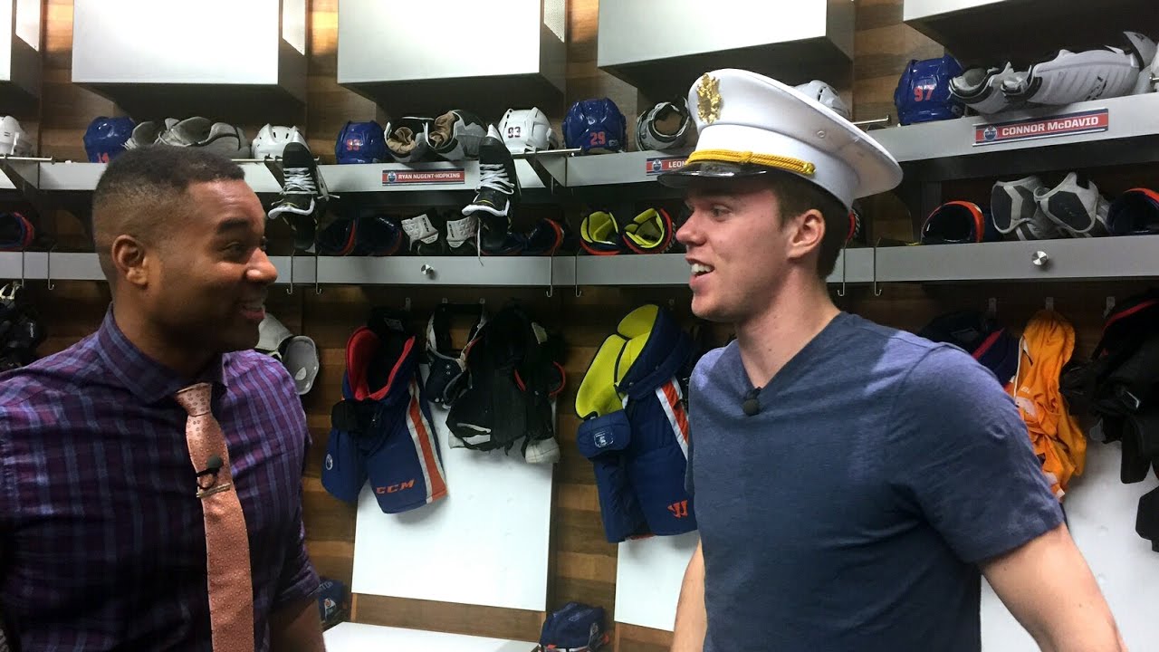CONNOR MCDAVID WEARS MANY HATS | CABBIE PRESENTS