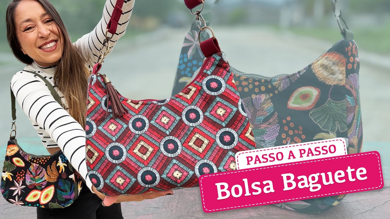 Como fazer Bolsa Baguete fácil