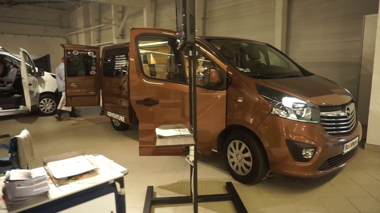 Opel Vivaro campervan conversion