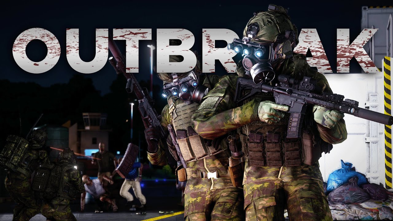 ARMA 3: ZOMBIE OUTBREAK (US Special Forces Fight Against the UNDEAD HORDE)