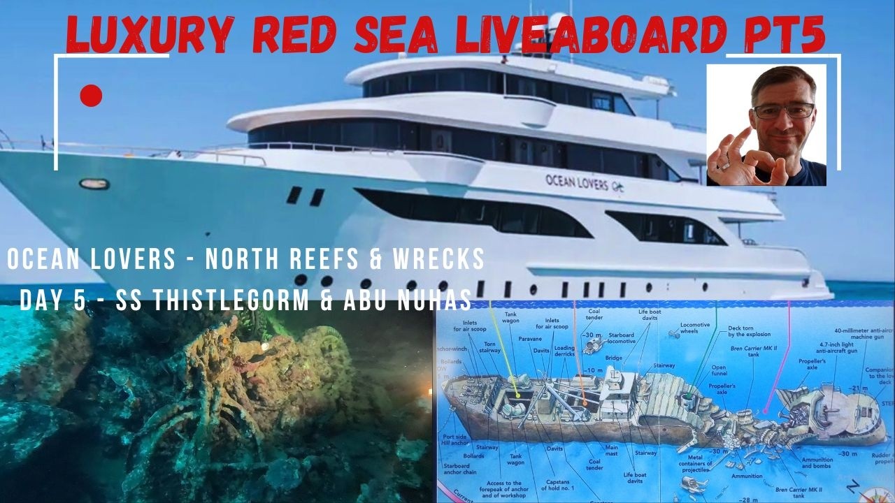 Red Sea Liveaboard Pt5 - Stunning Shipwrecks SS Thistlegorm & Giannis D - Ocean Lovers - Xmas Eve