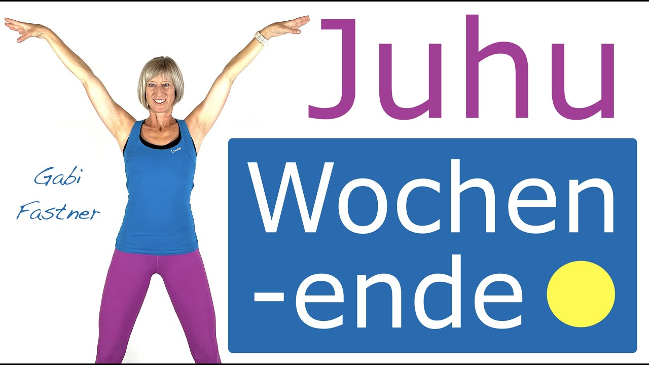 😀 23 min. durchbewegt und gekr&auml;ftigt ins Wochenende | Figurtraining ohne Ger&auml;te, im Stehen