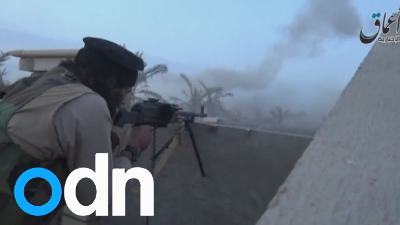 Watch: 'Islamic State forces’ march into Ramadi after seizing the Iraqi city