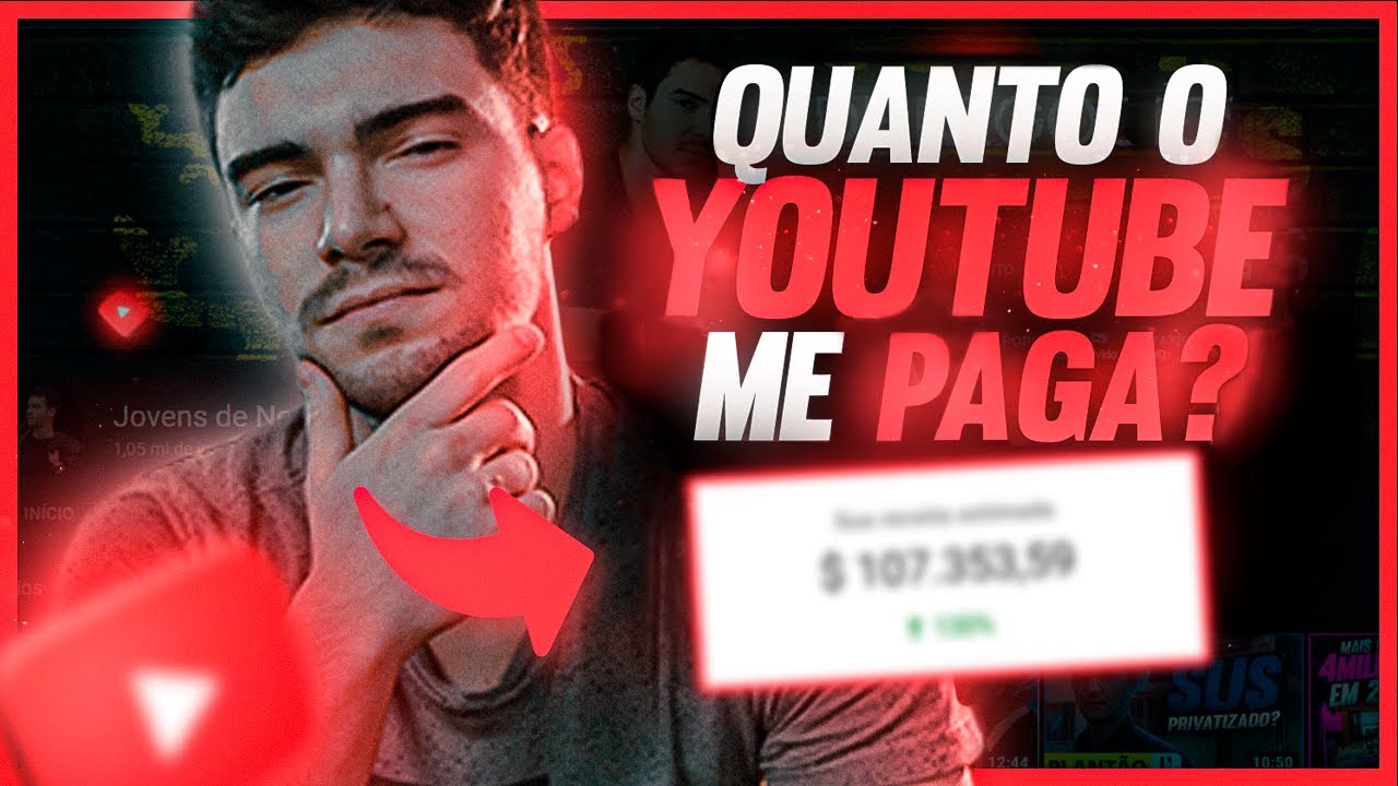 QUANTO EU GANHO NO YOUTUBE