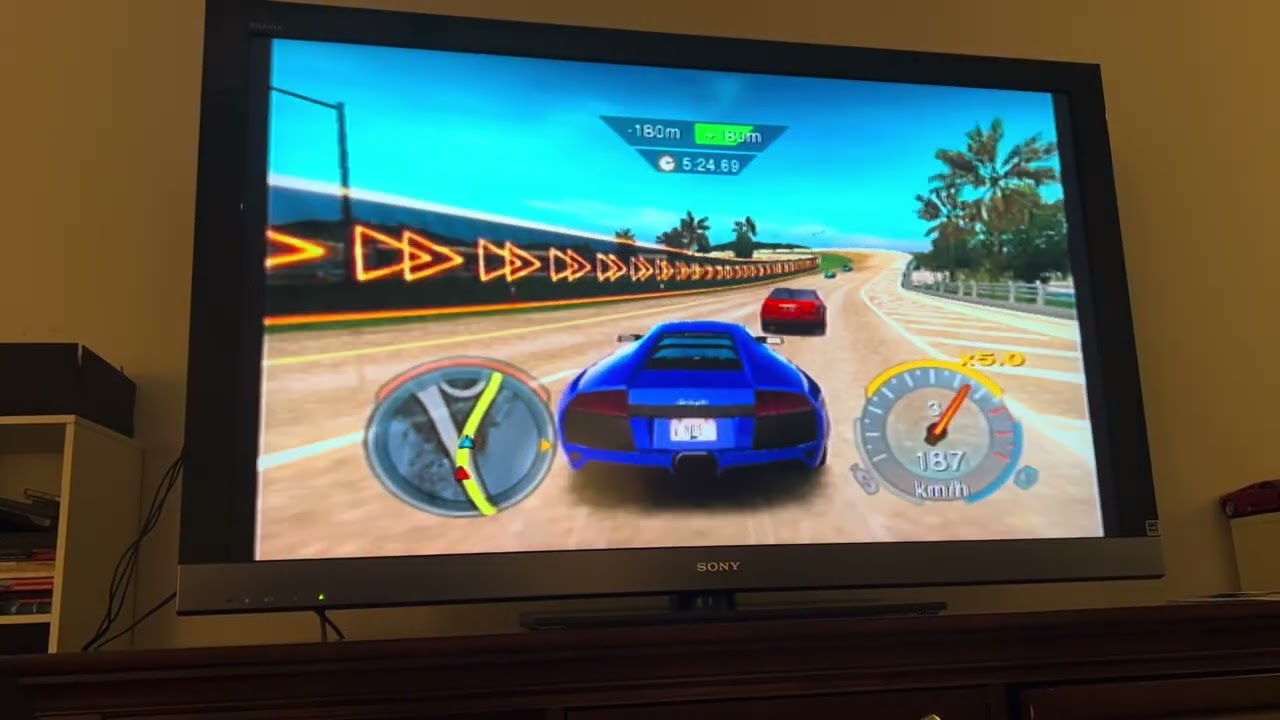 Need For Speed Undercover PS2 Highway Battle Gold 3:31.66 