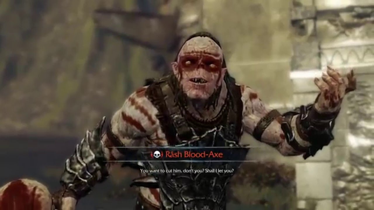 Shadow Of Mordor Blood-Axe uruk Quotes