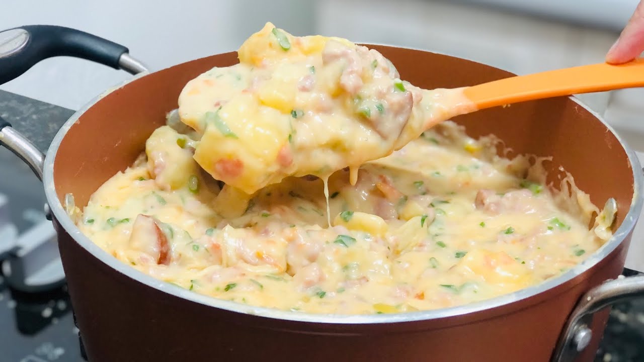 VOCÊ SÓ VAI QUERER COMER MANDIOCA ASSIM ! MISTURA SUPER ECONÔMICA E DELICIOSA PARA SUA FAMÍLIA ❤️