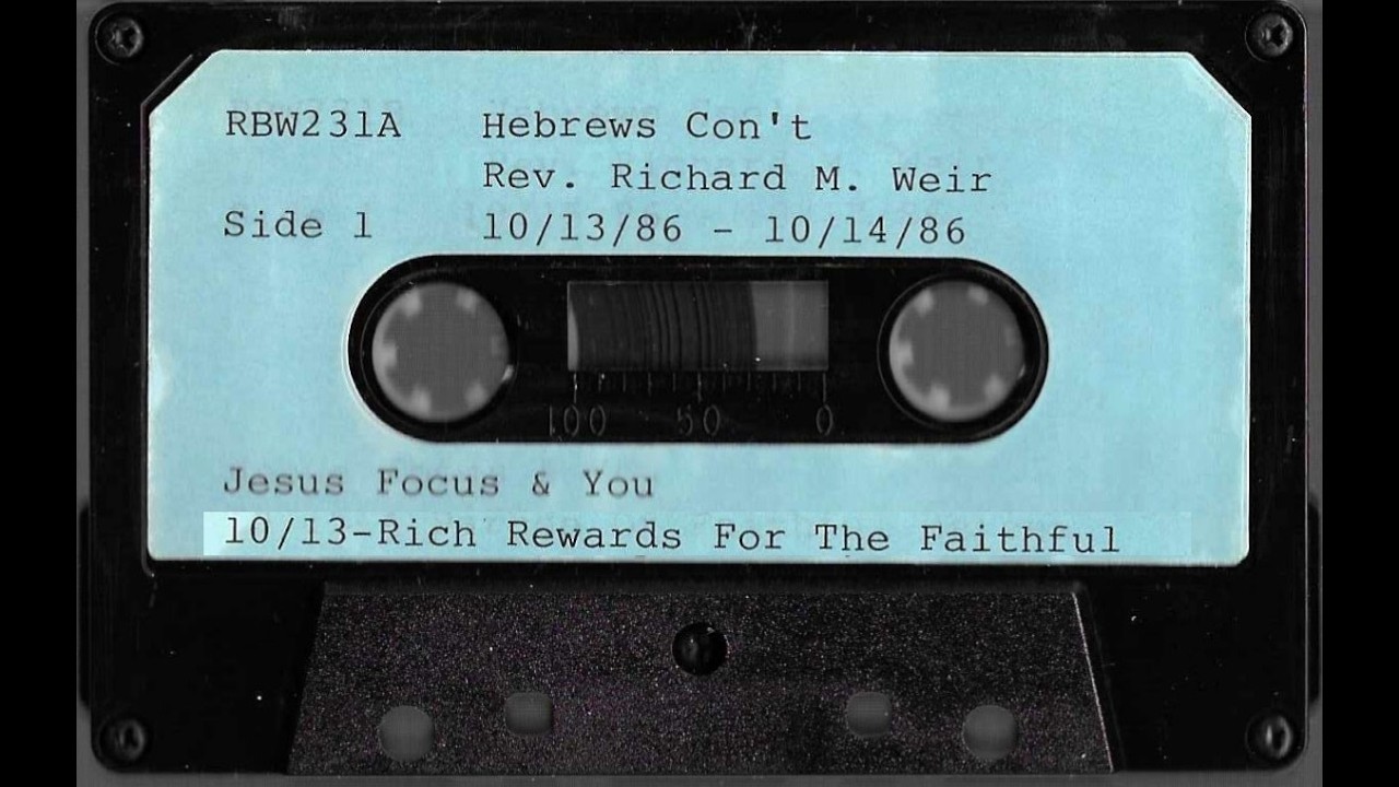 Rich Rewards For The Faithful - Richard Weir