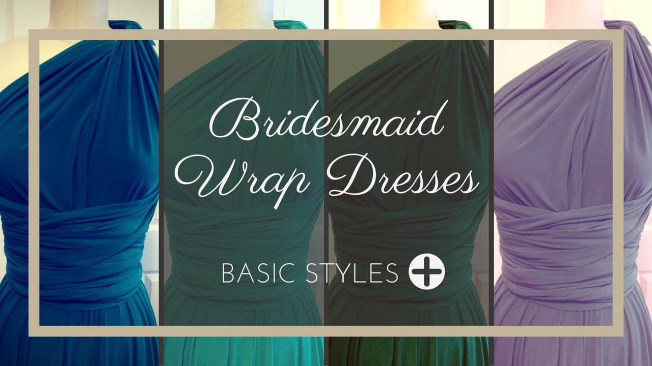 More Ways to Wrap a Convertible Bridesmaid Dress