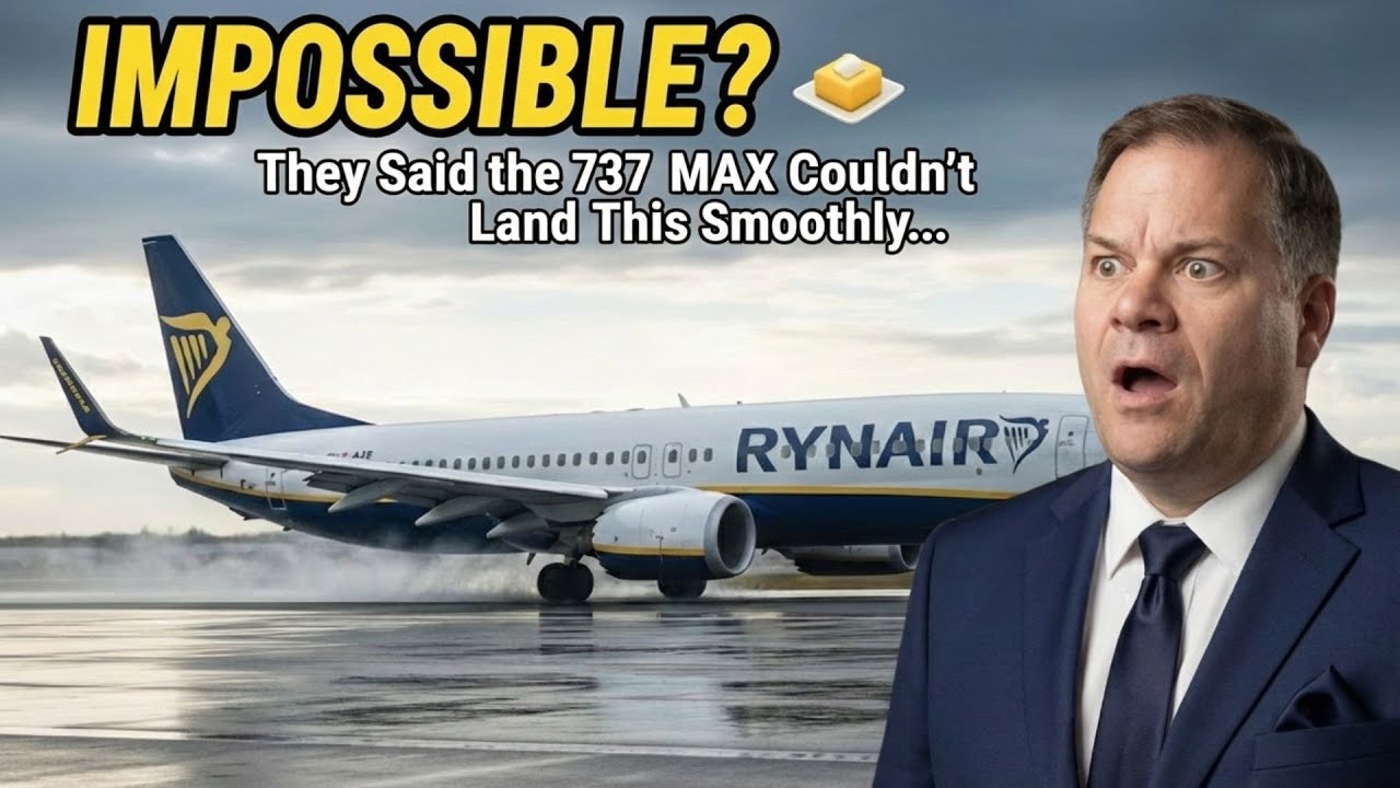 They Said the 737 MAX Couldn't Land This Smoothly...
