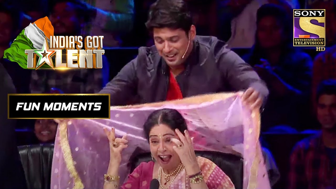 Sidharth ने क्यों पहना दिया Kirron जी को घूँघट? | India's Got Talent Season 7 | Fun Moments