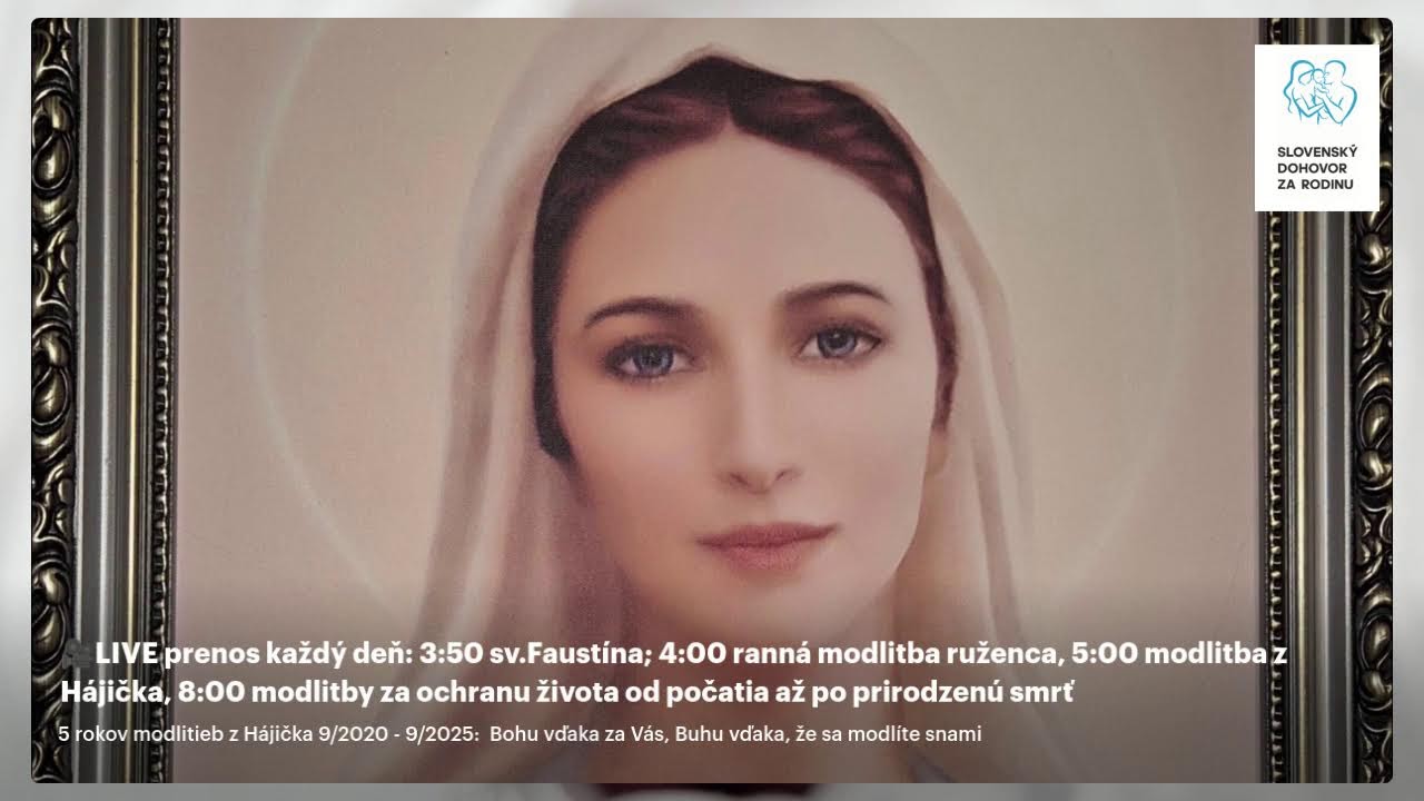LIVE : sv.ruženec