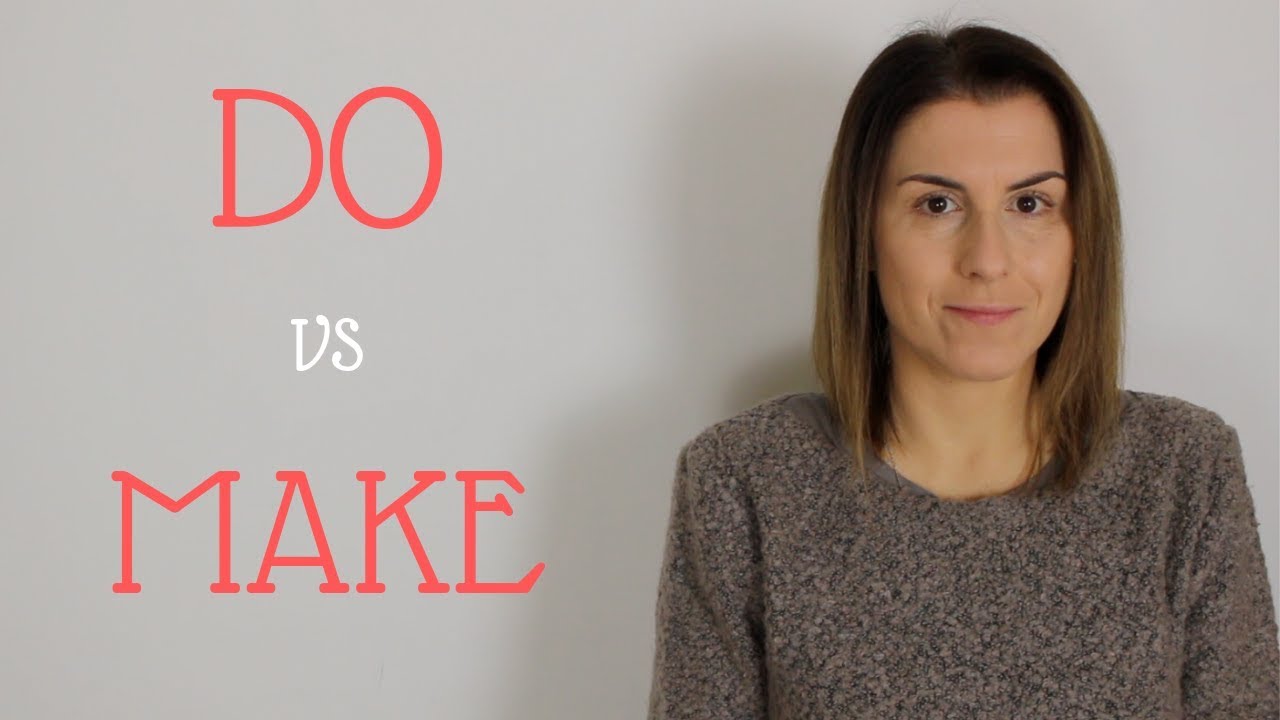 Fare in inglese: DO o MAKE ?
