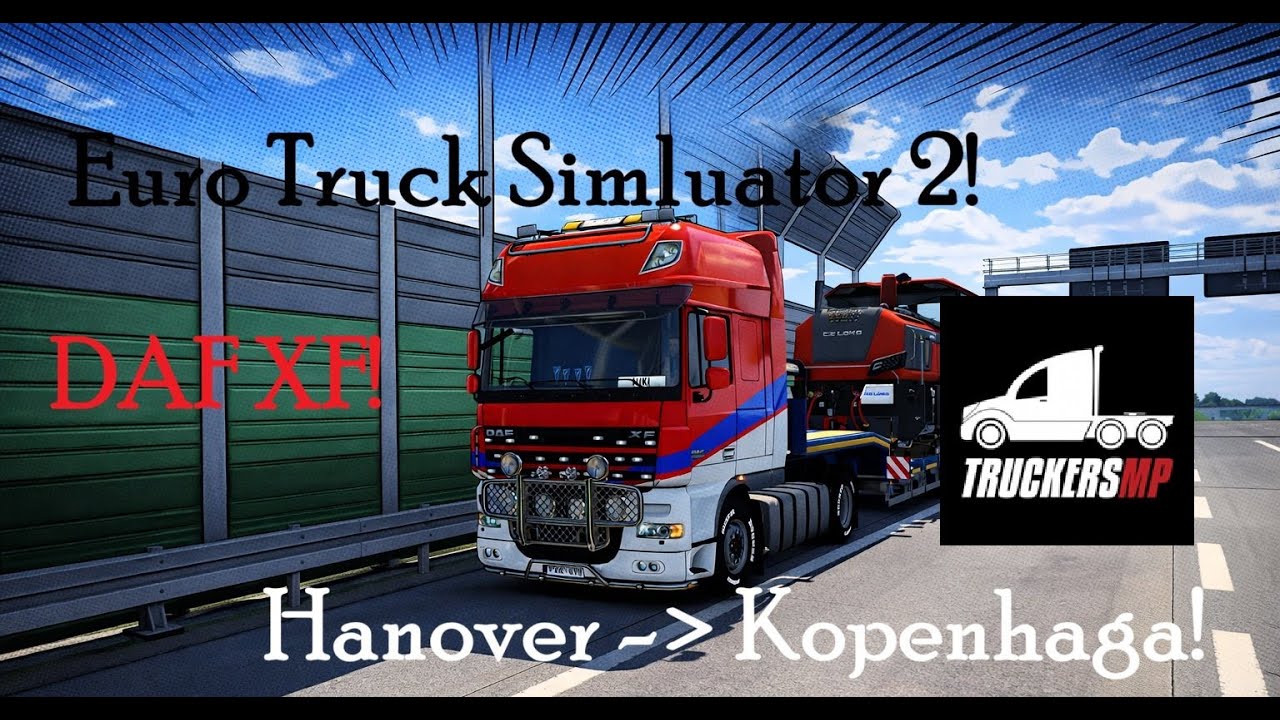 🚛🚨TRUCKERSMP - Hanower -) Kopenhaga! ETS2 - Podróż z Miki'm Odcinek 3!