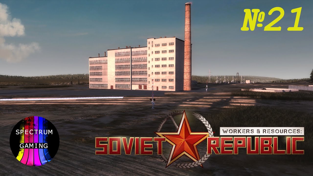 Workers & Resources: Soviet Republic #21. Пищевой завод.
