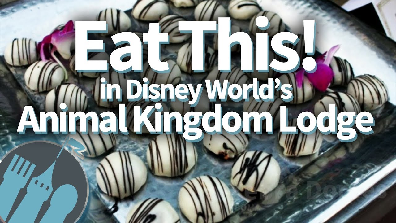 EAT THIS at Disney World's Animal Kingdom Lodge!