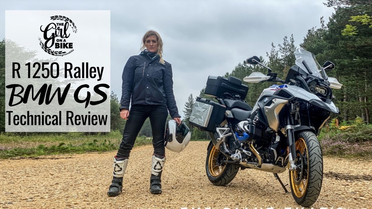 Technical BMW GS R1250 Rallye Review all the info: giant adv but not intimidating The Girl On A Bike