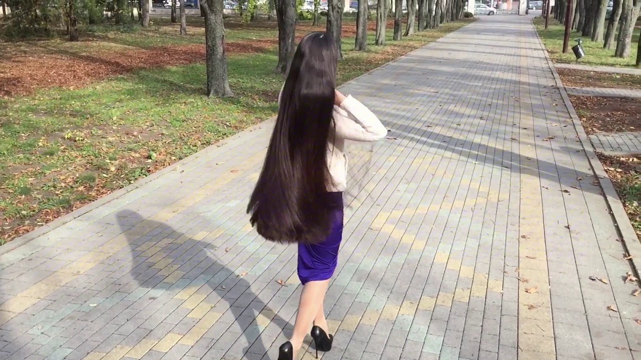 Long hair in the park. Missed? I also! My sellfy account has been restored!Thank you for your love💕