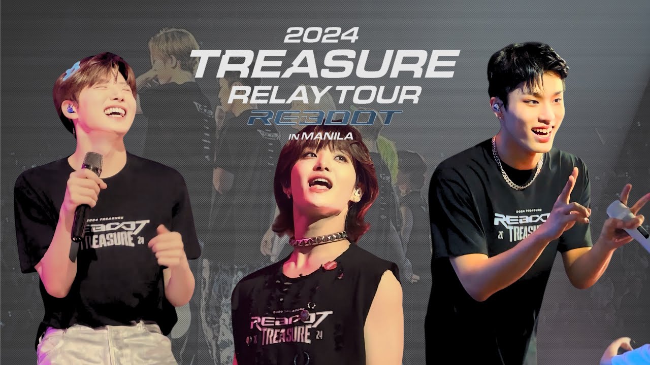 [4K] 240504 TREASURE ENCORE - RUN GOING CRAZY DARARI MY TREASURE CLAP MMM IWYL @ REBOOT in MANILA