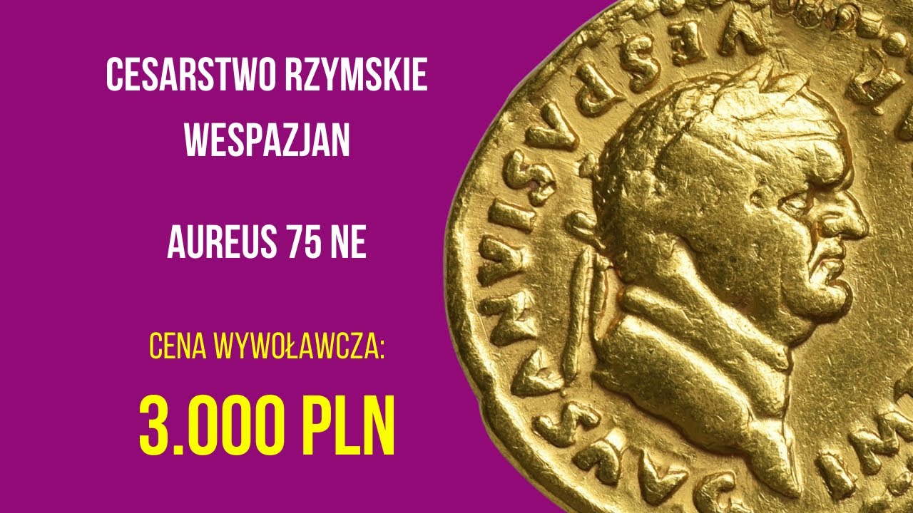 Cesarstwo Rzymskie, Wespazjan, Aureus