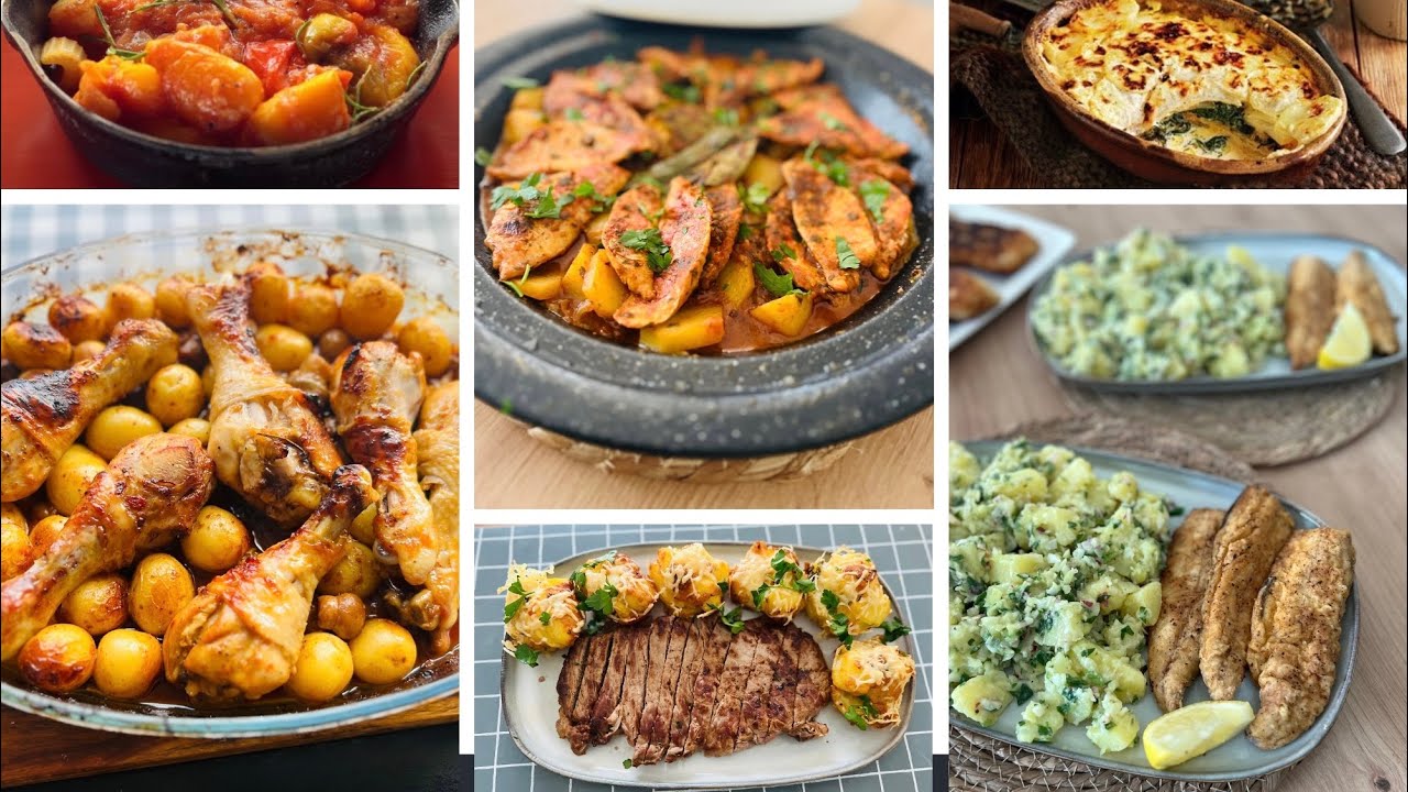 Spécial pomme de terre 🥔: 6 recettes faciles et rapides