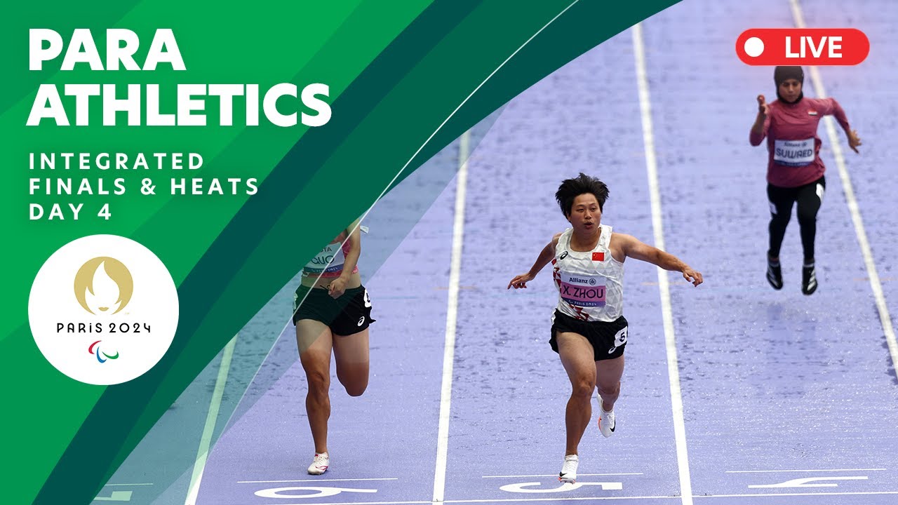 Para Athletics - Integrated Women's & Men's Finals & Heats | Day 4 | Paris 2024 Paralympics