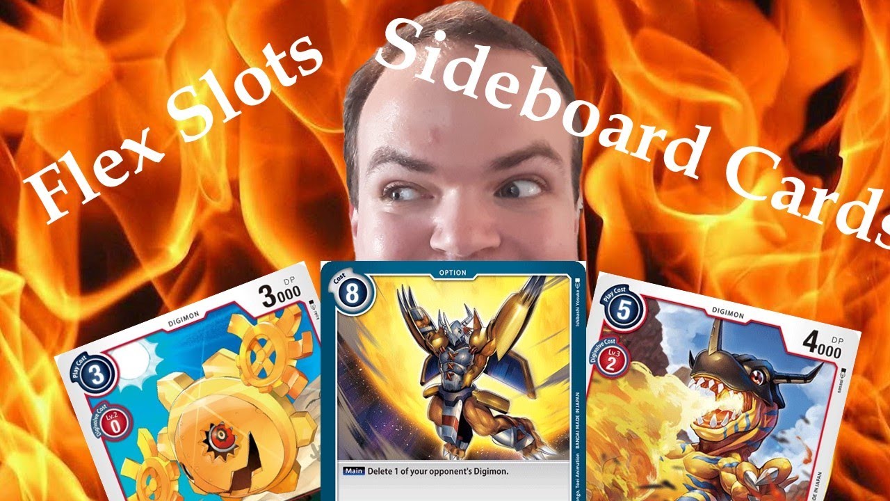 Red Staple and Sideboard Cards: Digimon TCG