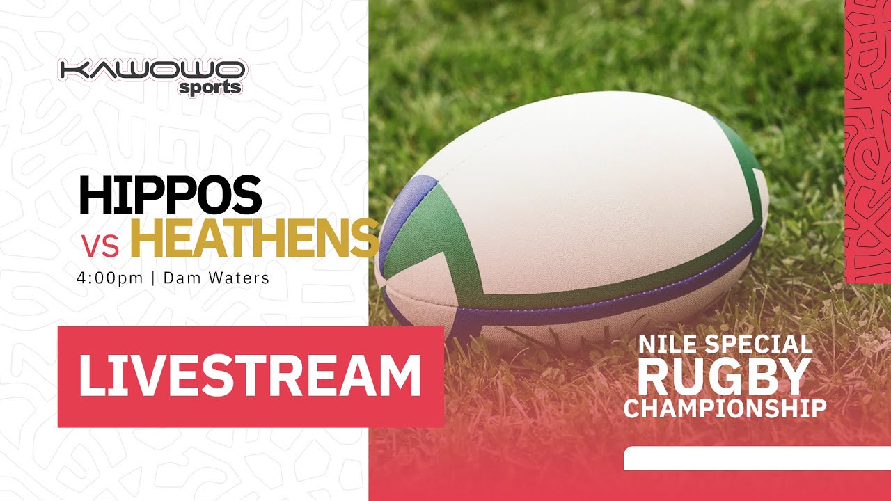 LIVE: HEATHENS VS JINJA HIPPOS | ROUND 3 - NILE SPECIAL RUGBY CHAMPIONSHIP 2024