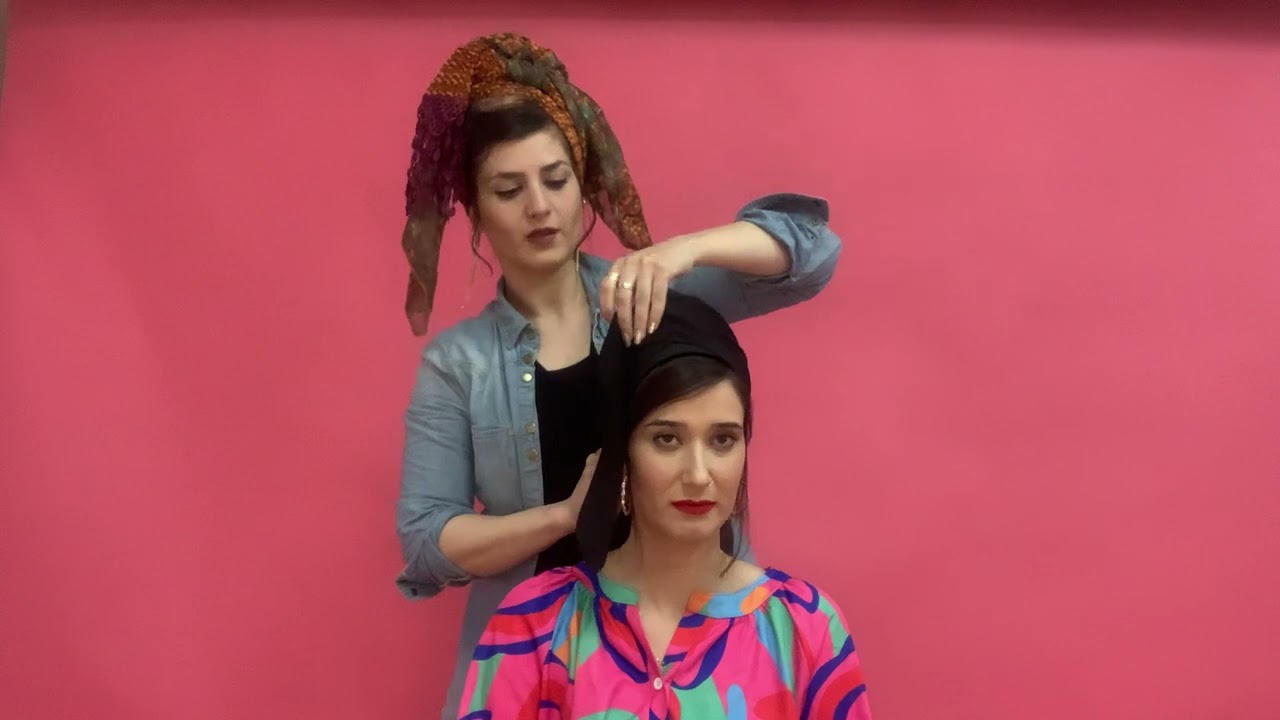 הקורס לקשירת מטפחות - פרק שביעי - סידור בובו לארוע