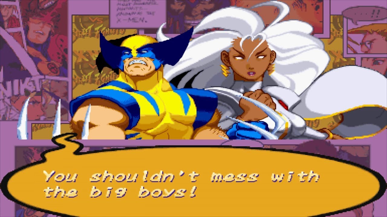 X-Men VS Street Fighter - Wolverine/Storm - Expert Difficulty Playthrough