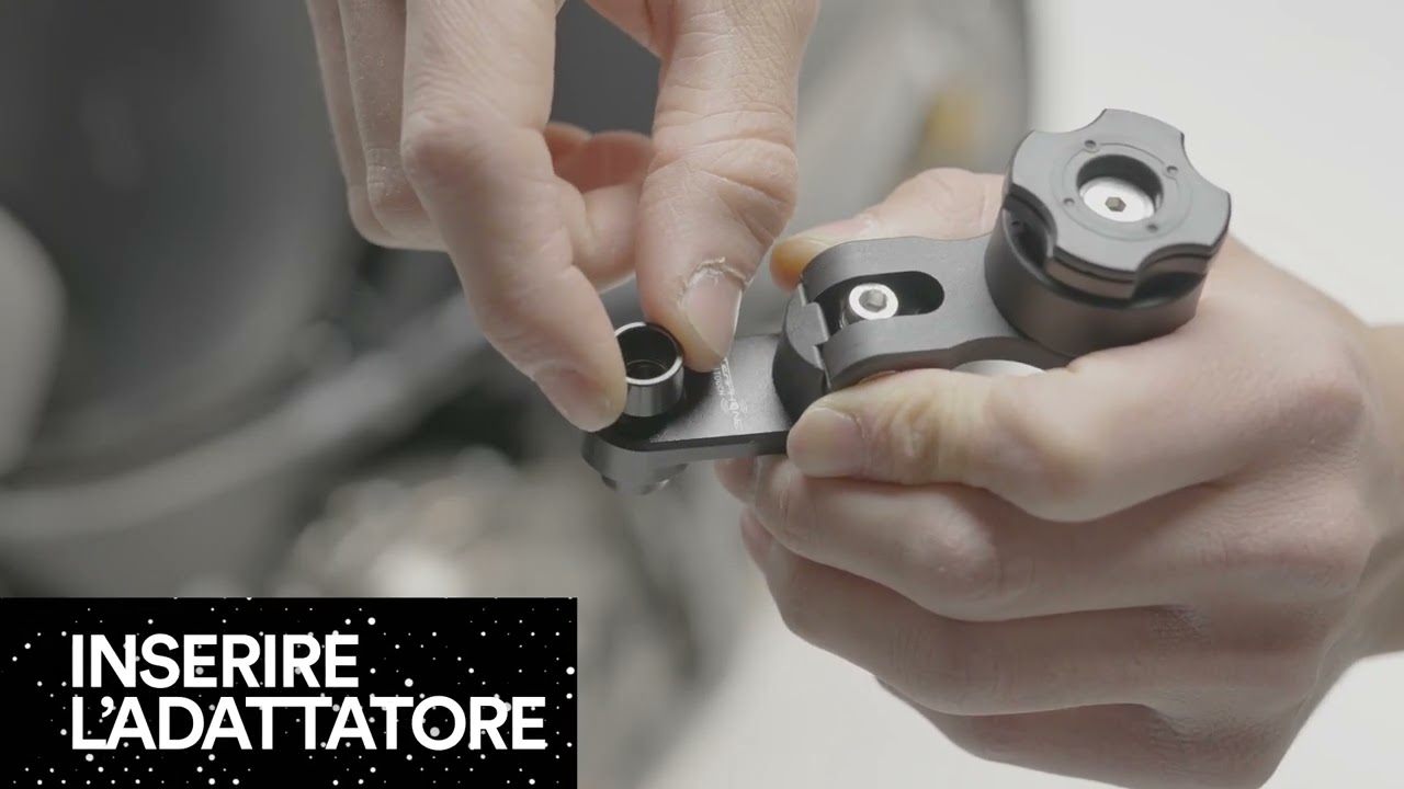 Quiklox I Come installarlo sul Bar Clamp e sul Brake Mount