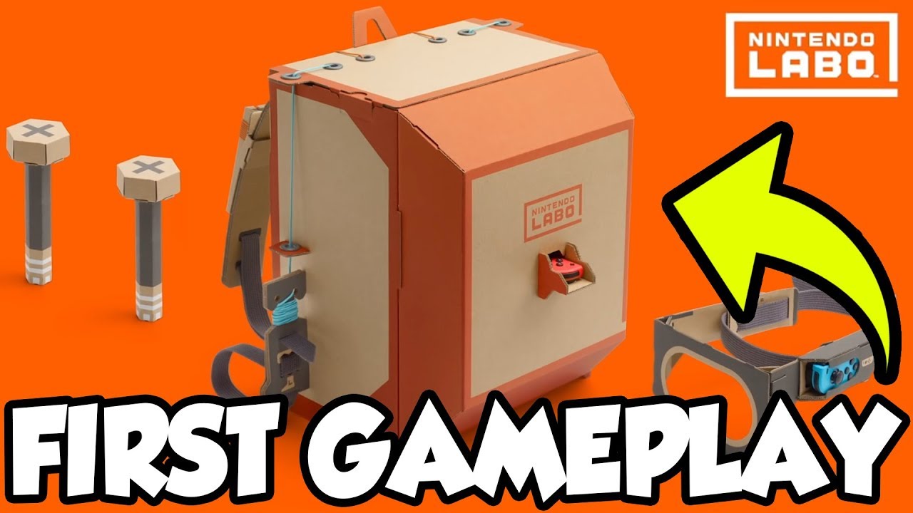 ROBOT ATTACKS! 🤖 | Nintendo Labo Robot Kit Gameplay! [🔴LIVE]