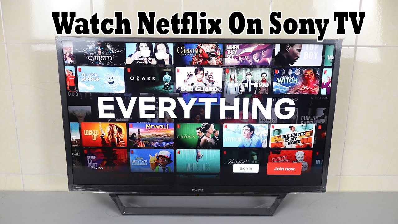 Sony Bravia Smart TV: вход и настройка Netflix