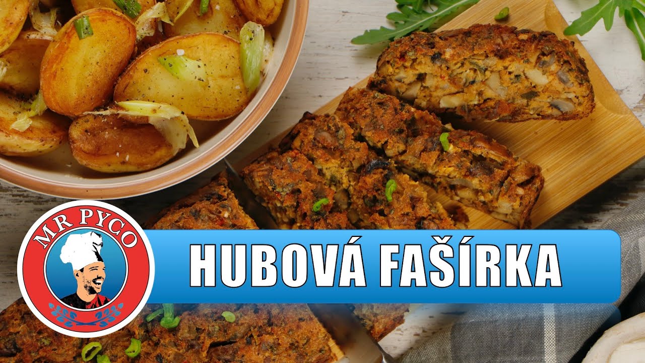 hubová fašírka 🍽 MUSHROOM LOAF 👨‍🍳 Martin PYCO Rausch