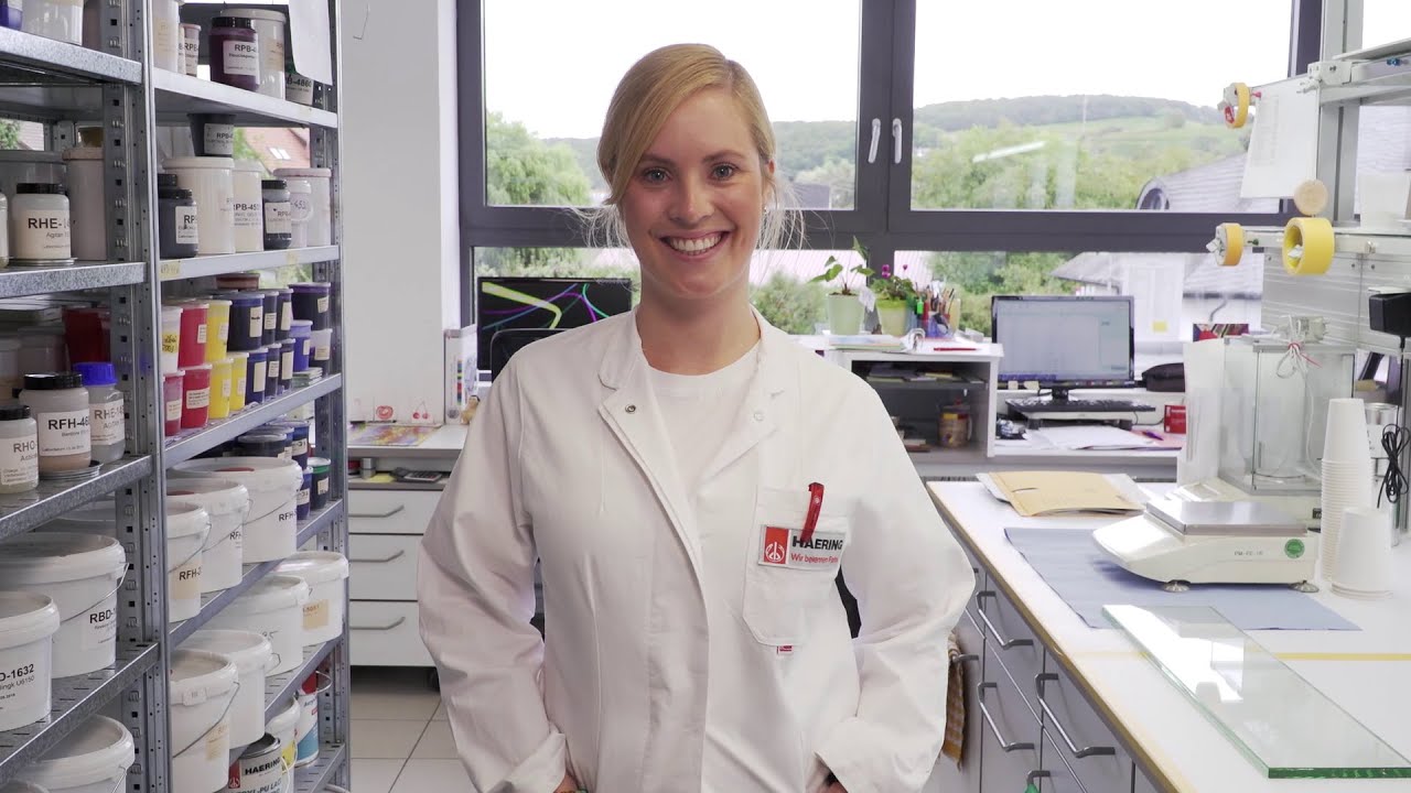 Was macht eigentlich ein/e Lacklaborant/in - Ausbildung bei Haering