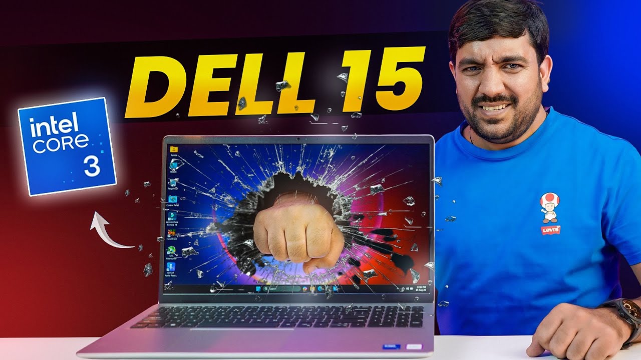Dell 15 Core 3 100U New Launched Laptop🚀 Stylish & Powerful Laptop Under Rs 40000 [Hindi]🔥