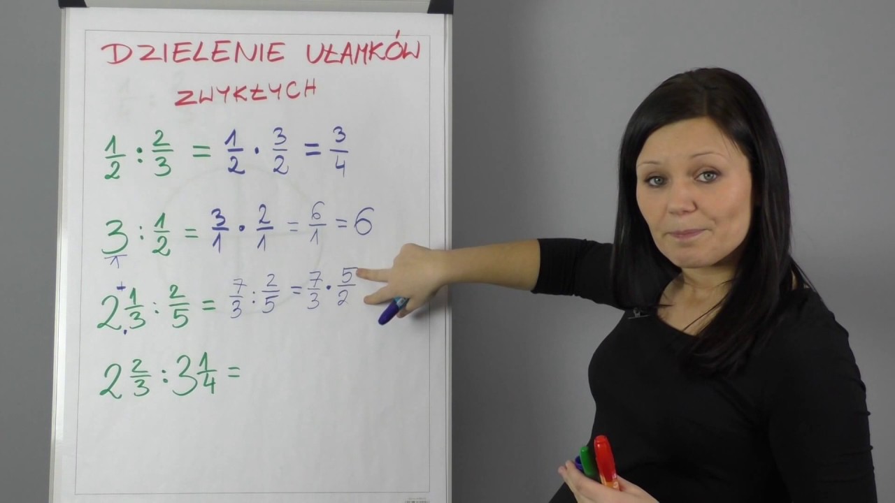 Ogarnij ułamki zwykłe - dzielenie