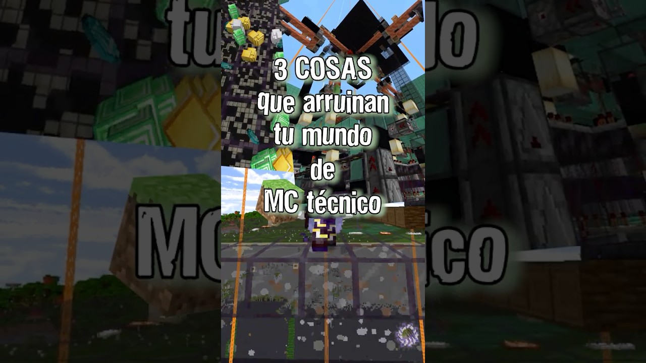 3 Errores Comunes en Minecraft T&eacute;cnico y C&oacute;mo Evitarlos #Minecraft #ErroresMinecraft #MinecraftTips
