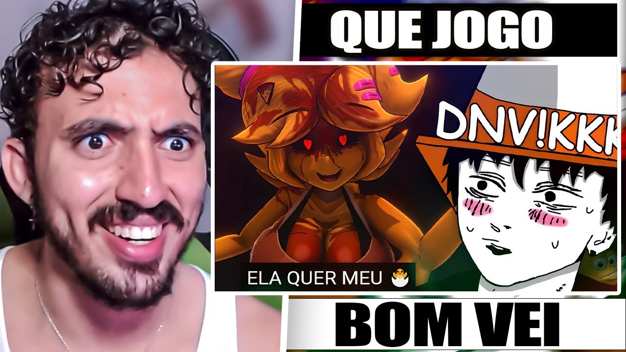 FNAF HENTÃO DNV! ELA QUER MEU LEITEAAAAAAAAAAAAA | Leozin React