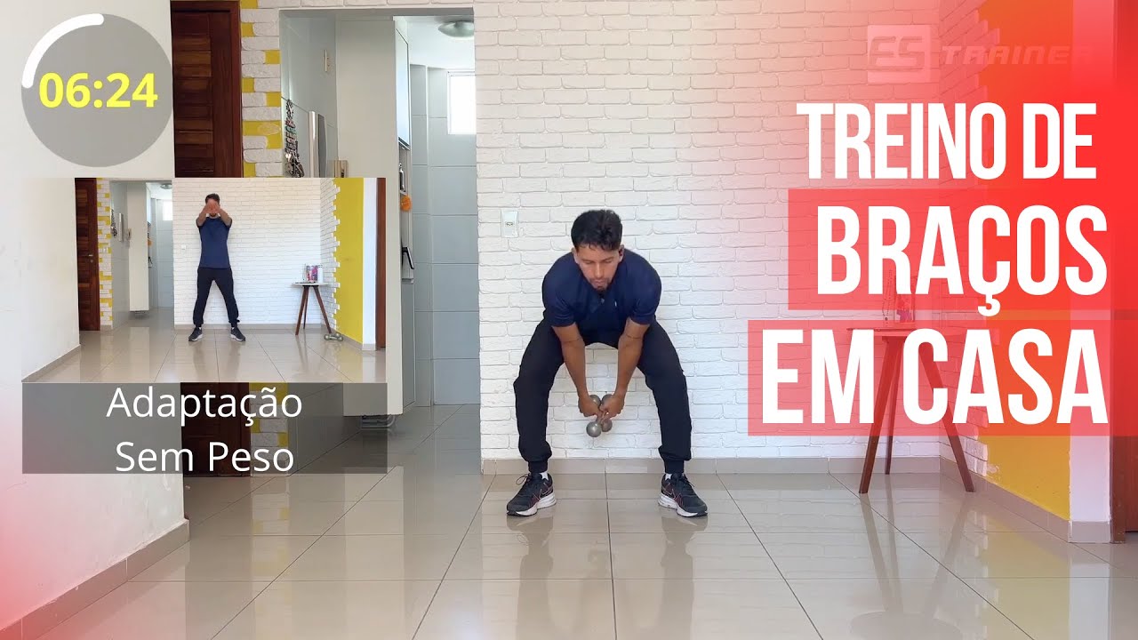 TREINO DE BRAÇOS PARA DEFINIR (SEM ACADEMIA)