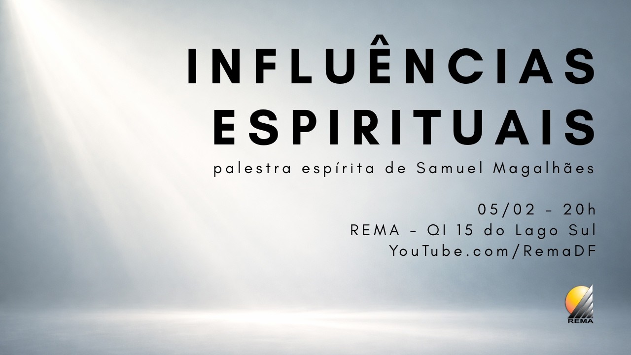 Palestra espírita de Samuel Magalhães