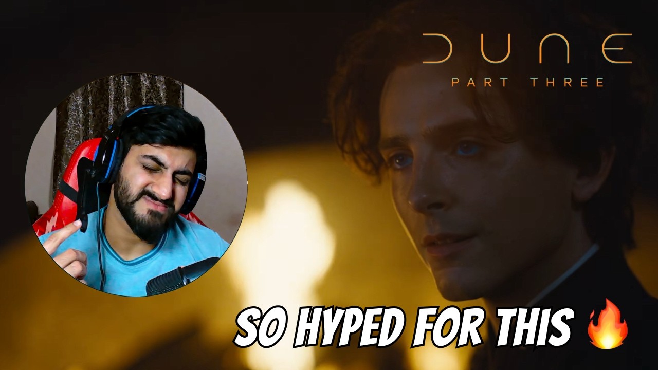 DUNE 3 Teaser Trailer Reaction l So Hyped for this 🔥