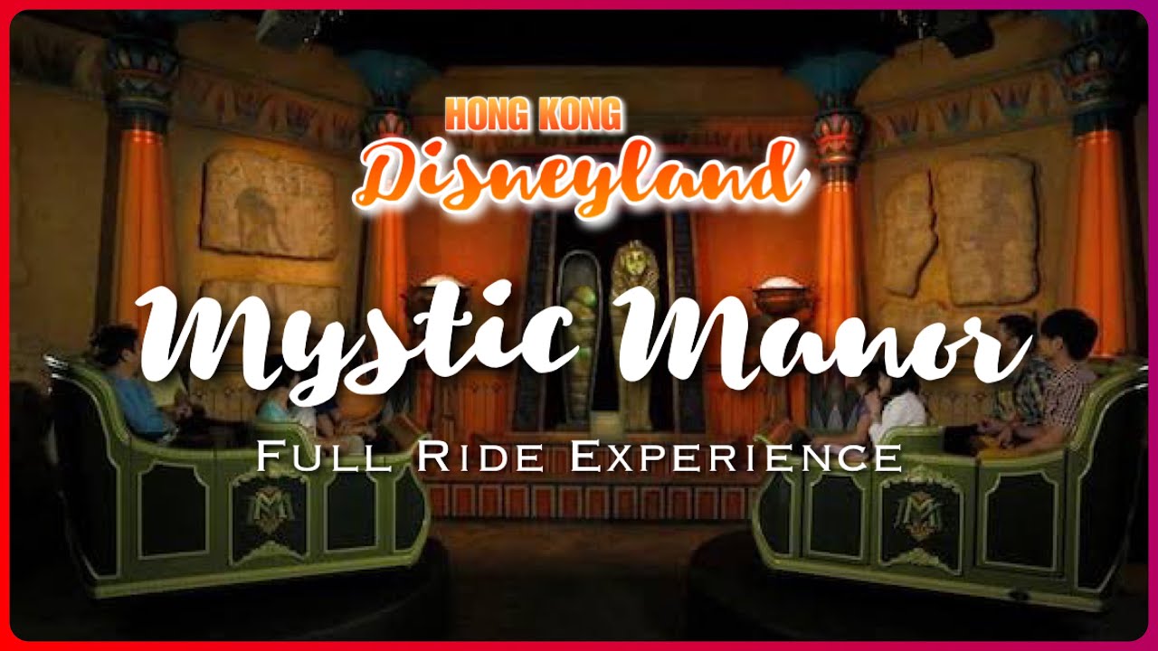 MYSTIC MANOR FULL RIDE POV | HONG KONG DISNEYLAND 2024