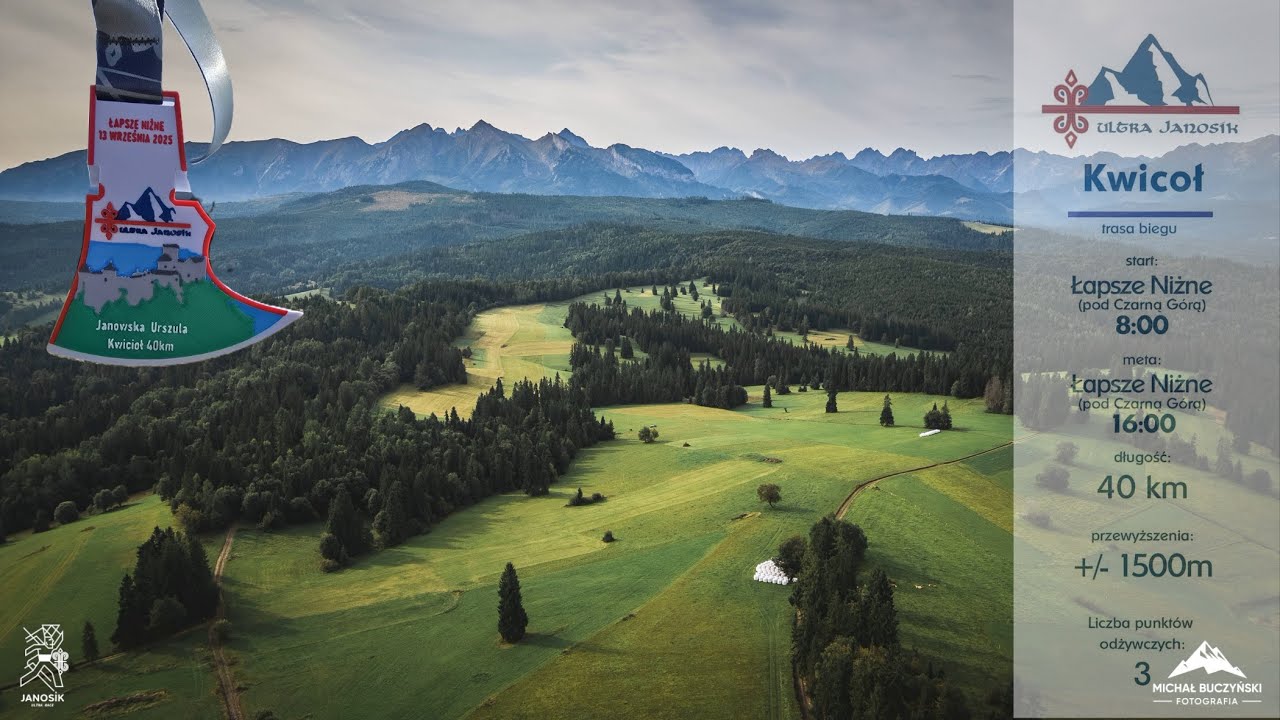 Ultra Janosik Kwicoł 40 km 2025