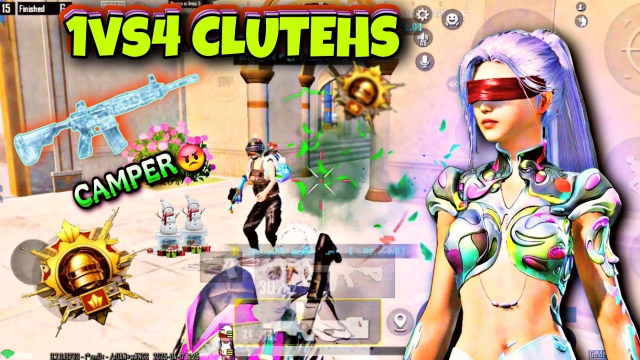 💥Aggressive 1vs4 clutch 🙌 blt is live bgmi game play▶️ 