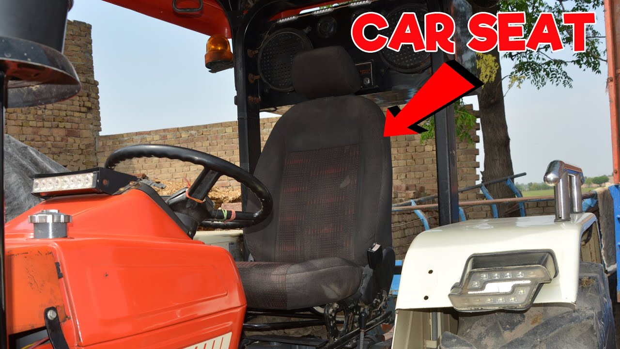 We Fitted Car Seat On Swaraj 855 Tractor | लगता है जैसे कार चला रहे है