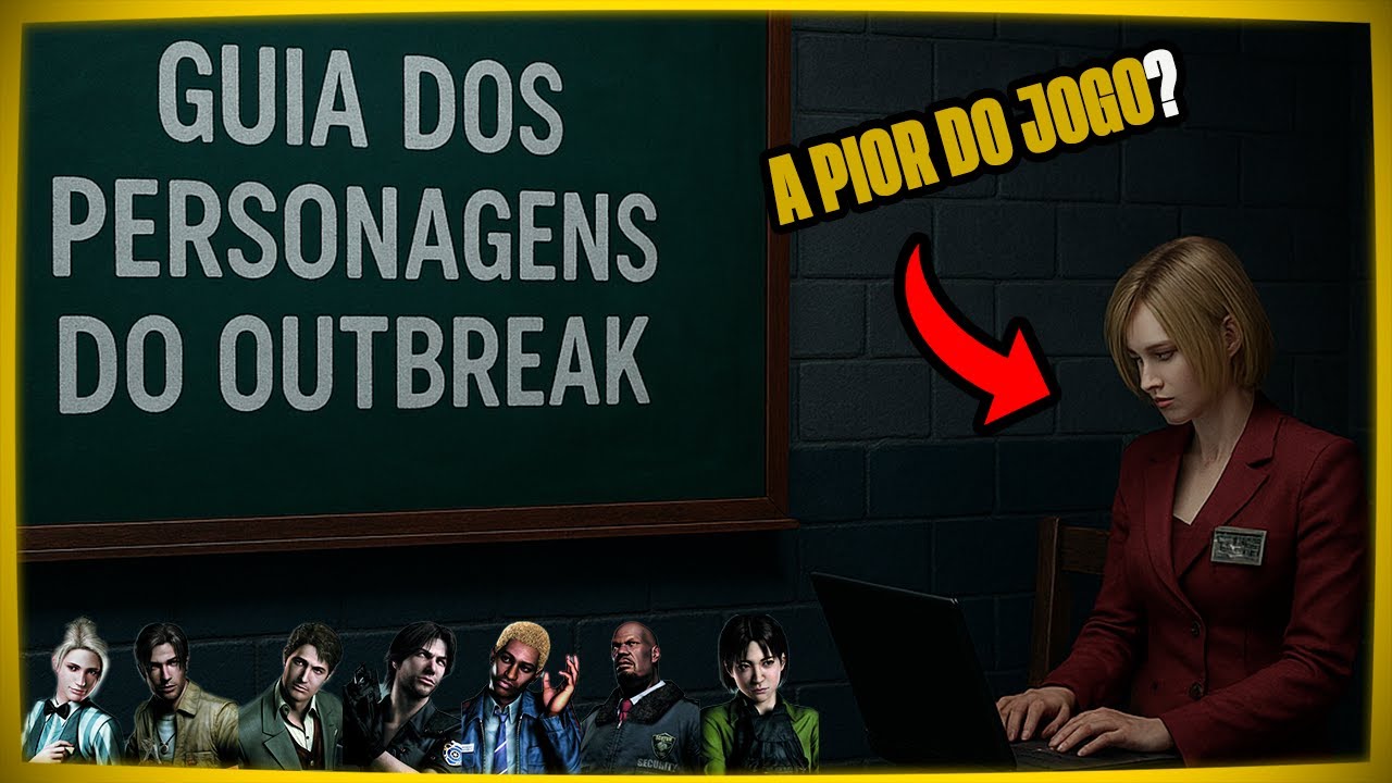 Guia COMPLETO dos Personagens de RESIDENT EVIL OUTBREAK (Habilidades, mecânicas, classes)
