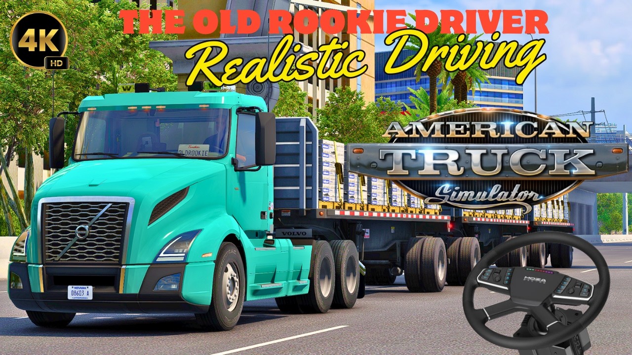 ATS Realistic POV | My First Own Truck: New Volvo VNL 🚛🚛🚛 | Triple Trailer Challenge | #2