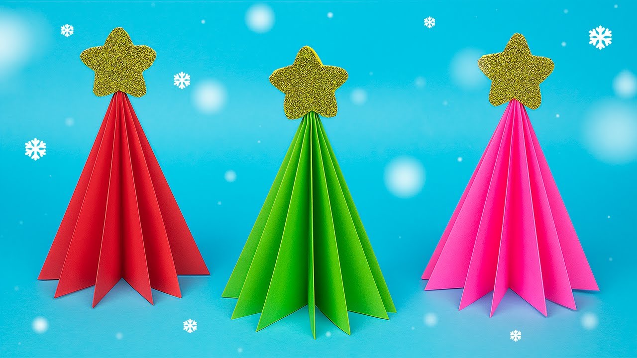 Diy Origami Christmas Tree: How To Make Christmas Decor Easy